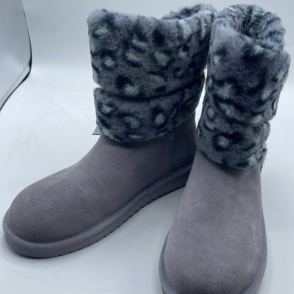 Kookaburra by Ugg Women’s Dezi short leopard boot - Picture 3 of 5